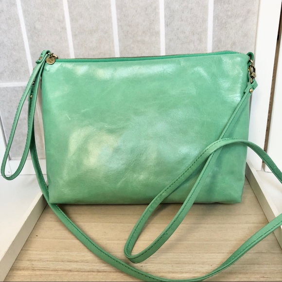 HOBO Bags Nwot Hobo Kori Convertible Crossbody Bag Clutch In Mint